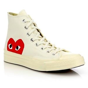 Comme des Garçon PLAY x Converse Unisex Chuck Taylor All Star High-Top Sneakers